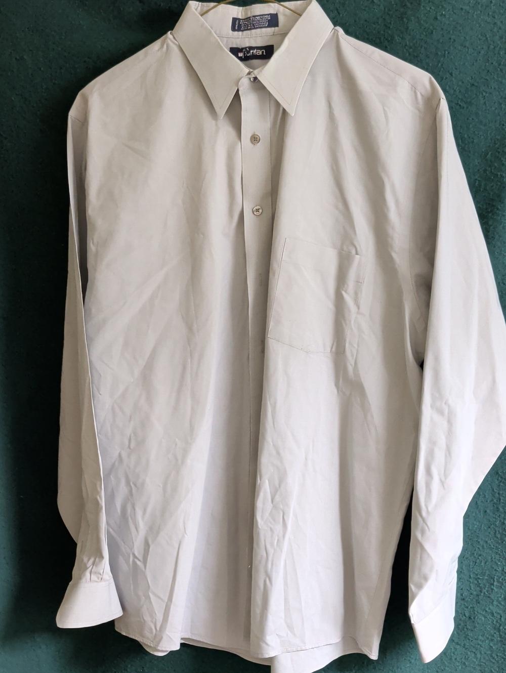 Puritan Light Gray Dress Shirt - Classic Point Collar